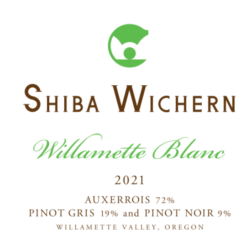 Shiba Wichern Cellars | 2021 ウィラメット ブラン